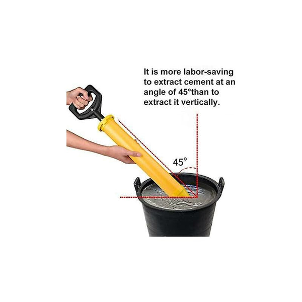 Cement Grout Gun Mortar Joint Manual Pump With 4 Nozzles Accessories Other Hand Tools