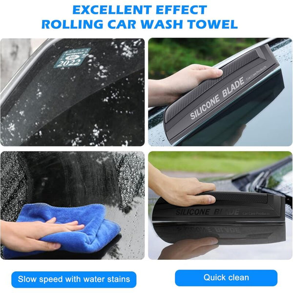 Car Silicone Squeegee Scraper For Car: Squeegees Window Wiper Body And Squeegees & Window Cleaning
