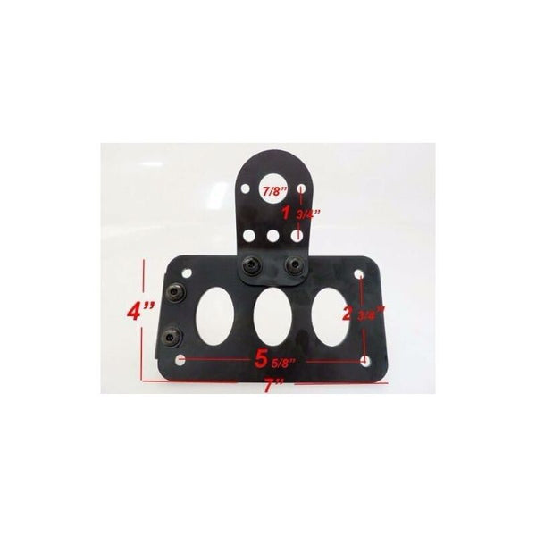License Plate Bracket Easy Fix Mounting Kit Motorcycle Part For Harley Other Motorcycle Accessories