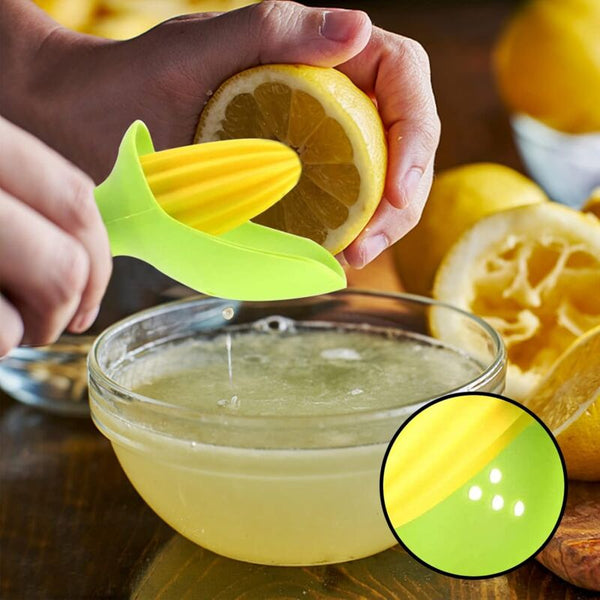Citrus Juicer With Seed Filter Ergonomic Mini Lemon Squeezer Tools For Orange Fruits Manual Juicers