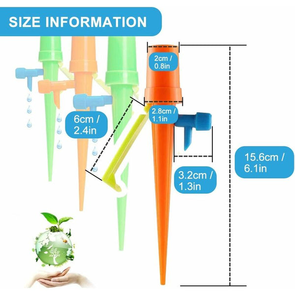 12 Pcs Drip Irrigation Kit Watering Plants For Garden Automatic System Headboards & Footboards