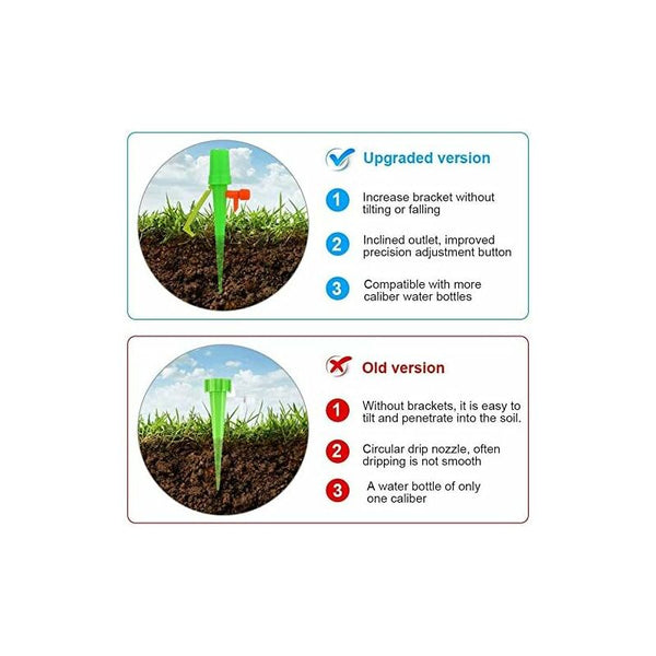 12 Pcs Drip Irrigation Kit Watering Plants For Garden Automatic System Headboards & Footboards