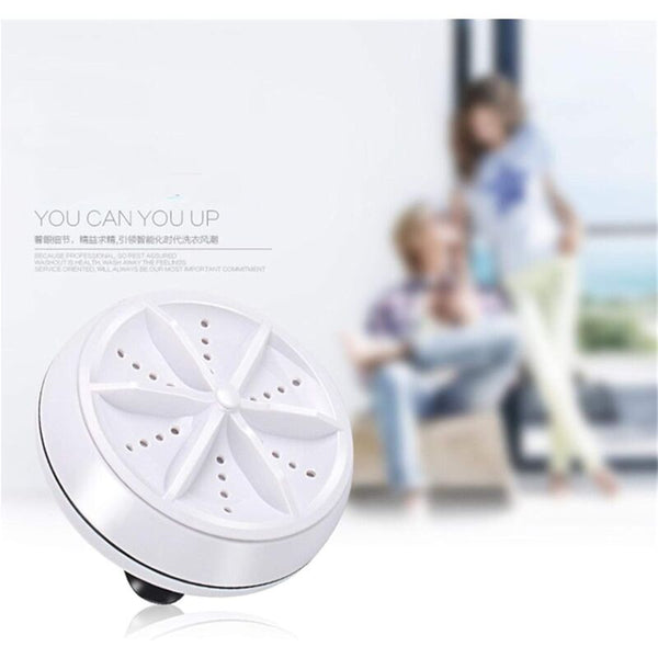Mini Ultrasonic Dirt Remover Washing Machine Usb Cable For Travel Home Business Trip Washing Machines