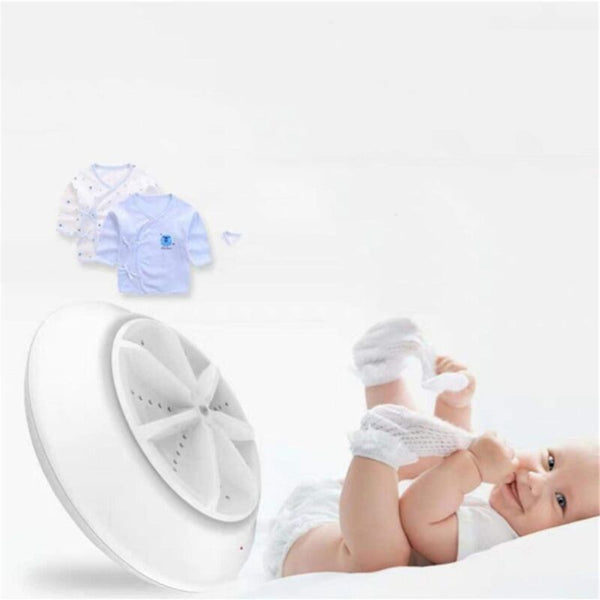 Mini Ultrasonic Dirt Remover Washing Machine Usb Cable For Travel Home Business Trip Washing Machines