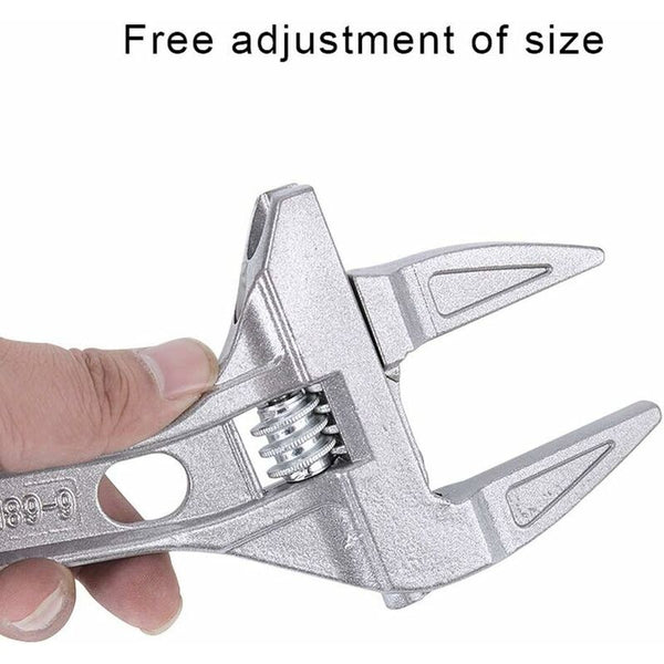 Wrenches 6 68Mm Wide Jaw Spanner Bathroom Aluminum Alloy Hand Tools For Tightening Or Loosening Nuts Wrench Sets