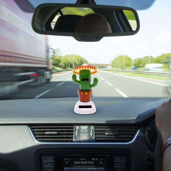 Car Ornaments Dancing Shaking Head Auto Dashboard Decoration Accessories (Cactus) Other Car Interior
