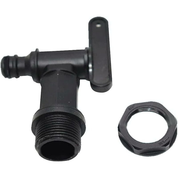 1000L Plastic Tank Faucet Ibc Water Storage Box Adapter Garden Hose For Rainwater Collector Fuel Storage Boxes