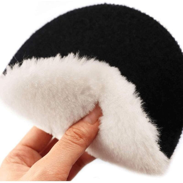 4 Pcs 6 Inch Wool Polishing Pad Wheel For Bit Buffer Accessories With M14 Adapter Mitts Bonnets & Buffing Pads