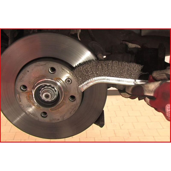 Automotive And Heavy Goods Vehicles Wire Brush For Drum Brakes Stainless Steel Bristles 250 Millimeters Other Automotive Care Supplies