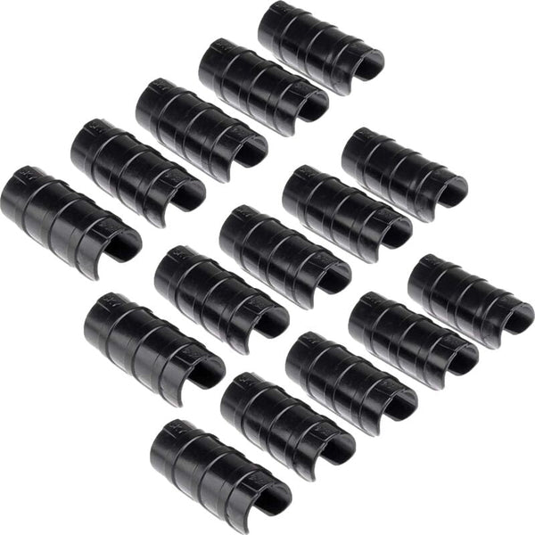 15 Pcs 32Mm/1.26" Garden Buildings Tube Clip Greenhouse Frame Pipe Film For Banner Shelters Greenhouses