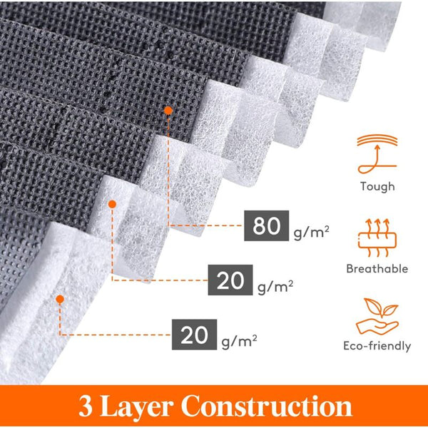Large Capacity Clothes Storage Bag With Reinforced Handle Upgraded Fabric For Quilts Strong Zipper Clear Window Garment Bags