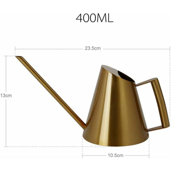 Stainless Steel Watering Can With Long Narrow Nozzle Garden Plants Flower Tool Ideal For Home Balcony Watering Cans & Spray Bottles