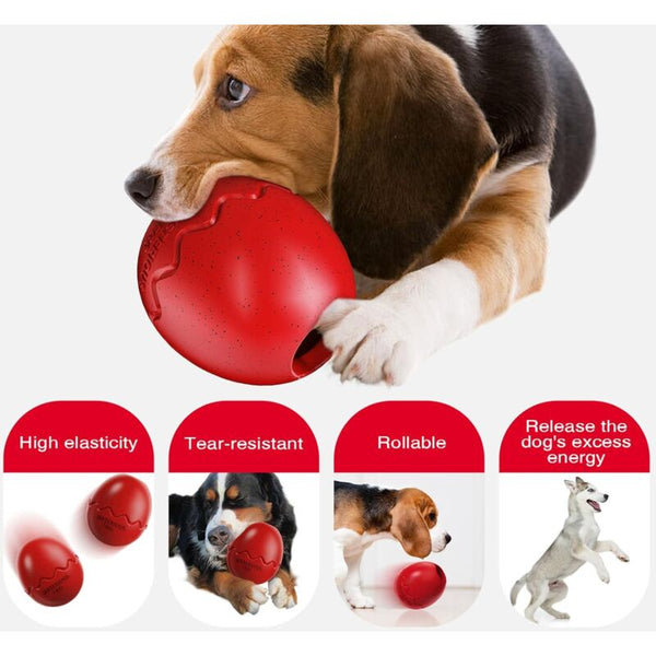 Classic Dog Toy Chew Chase And Fetch Slow Feeding Dino Egg Durable For Large Puppy Dog Toys