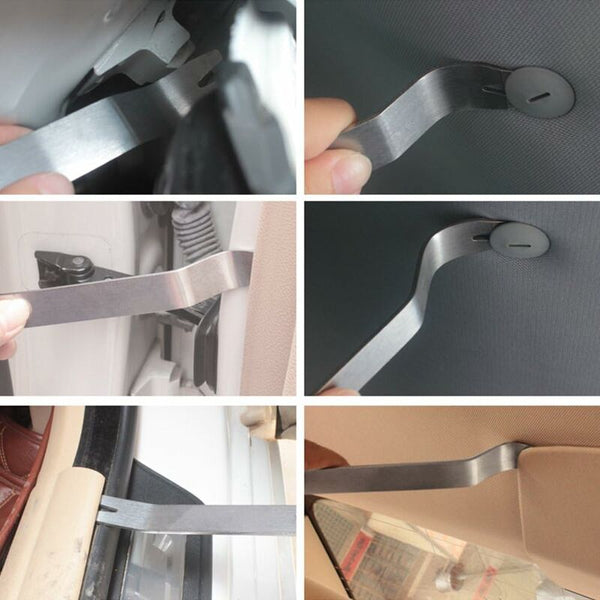 Auto Trim Removal Tool Set 4 Pcs Car Dashboard Panel Radio Installer Sunny Mouldings Trim