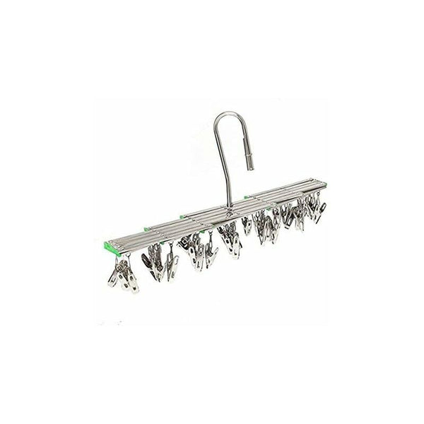 Stainless Steel Drying Racks With 35 Clothes Pegs For Socks Shorts Underwear And Baby Garment Racks