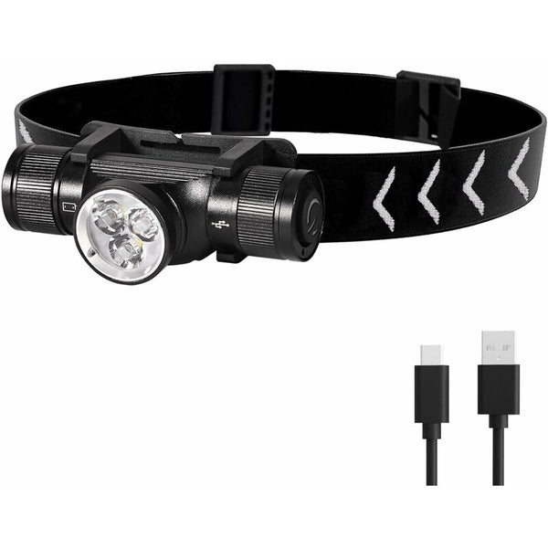 H330 Headlamp 1500 Lumens Rechargeable Led Ip66 Waterproof Torch Lighting Modes For Cycling Camping Lights & Reflectors