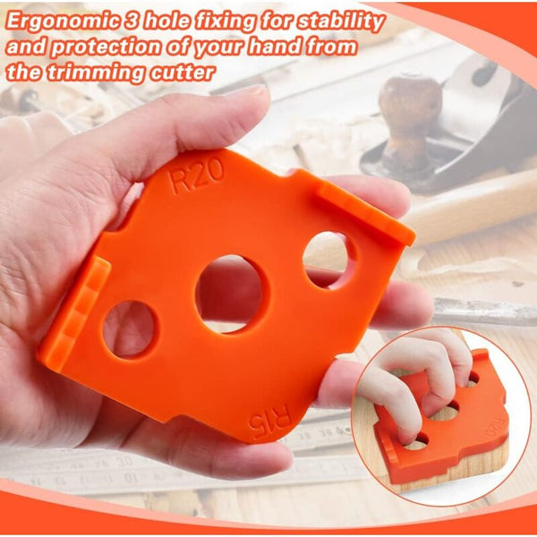4 Pcs Alloy Radius Router Jig R5 R40 Woodworking On Table Corner Routing Accessories For Other Woodworking Equipment