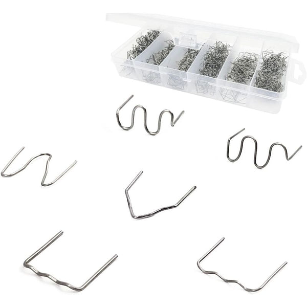Tungsten Steel Hot Staples For Plastic Repair 1800 Pcs Welding & Soldering Tools