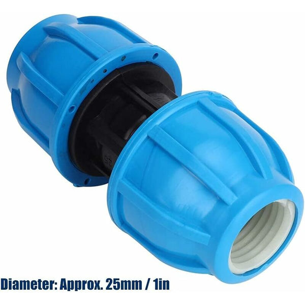 4 Pcs 25Mm To Pe Plastic Straight Water Pipe Fittings Pvc Ppr Connector Accessories Other Pipe Tools
