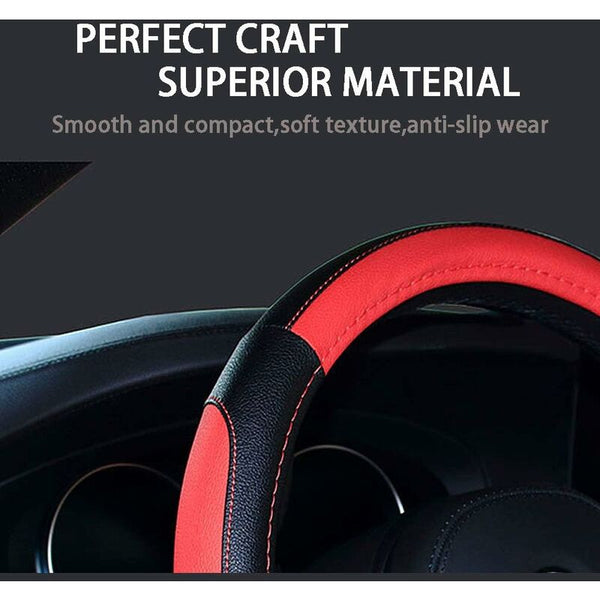 Car Wrap Microfiber Soft Anti Slip Auto Protector Universal Accessories Steering Wheel Covers
