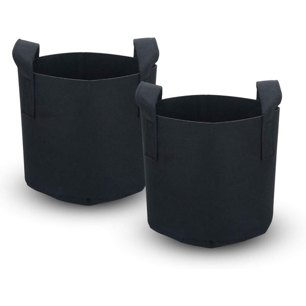 2 Pack 38 Litre 10 Gallon Non Woven Planting Bags 40 X 30 Cm With Carry Handles For Garden Greenhouse Etc. Other Plant Care & Accessories