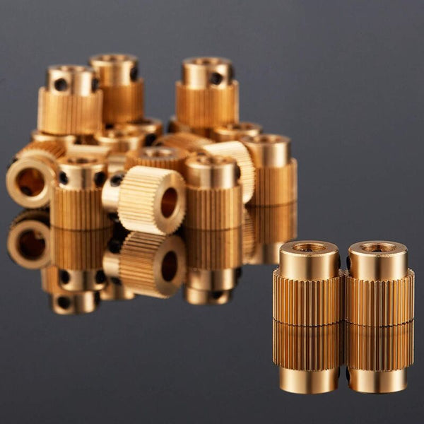Extruder Wheel Gear 40 Teeth Brass Compatible With Cr 10 Cr 10S S4 S5 Ender 3D Printer Parts