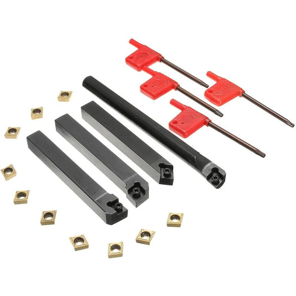 4 Piece Turning Tool Holder Set With Carbide Inserts And T15 Wrench Wrench Sets