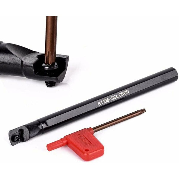 4 Piece Turning Tool Holder Set With Carbide Inserts And T15 Wrench Wrench Sets