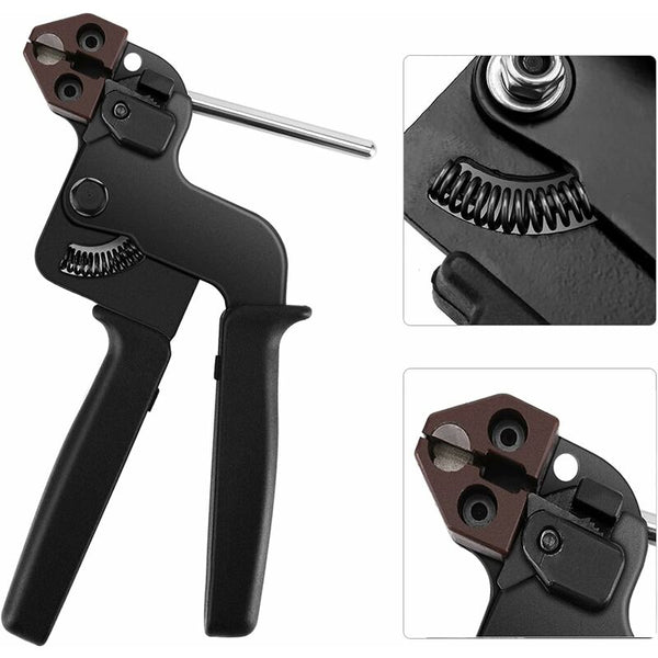 Stainless Steel Cable Tie Gun Pliers With Cutting Function Metal Cable Ties & Organisers