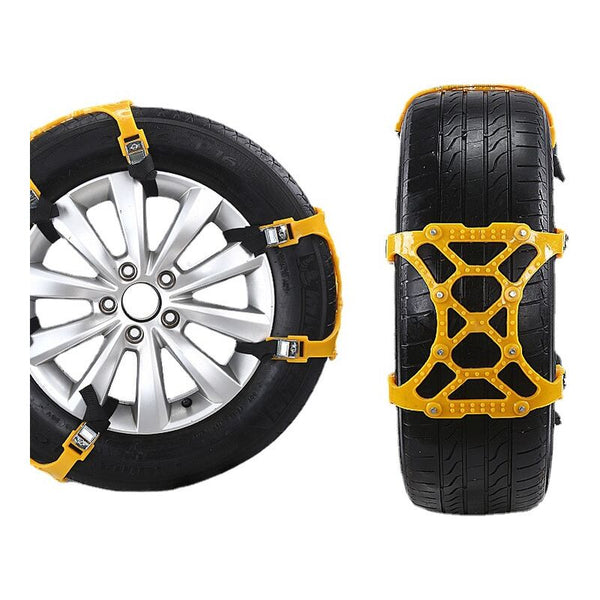 Snow Chains 6Pc Suitable For 165 275Mm Tyre Accessories