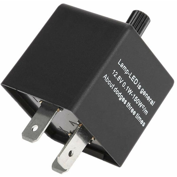 Motorcycle Flasher Relay Cf14kt 3 Pin 12V Automotive Adjustable For Led Speed Other Motorcycle Parts