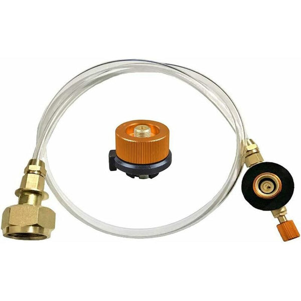 Propane Adapter Hose Converter Replacement Connects To Outdoor Camping Gas Stove Bottle Connectors Valves & Accessories