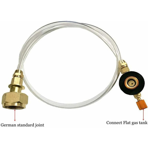 Propane Adapter Hose Converter Replacement Connects To Outdoor Camping Gas Stove Bottle Connectors Valves & Accessories