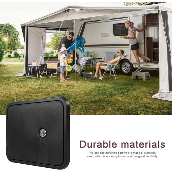 Rv Cable Hatch Replacement Parts Access Panel Accessories Waterproof Lock For Converting Camper Trailer Caravan Parts Accessories