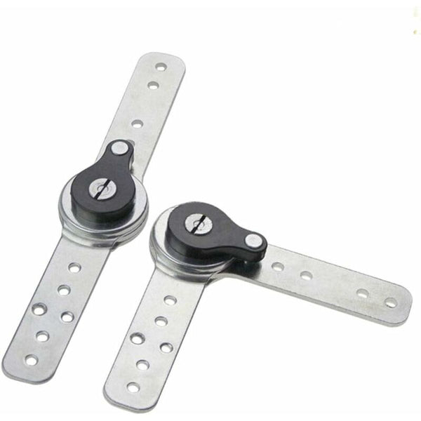 2 X Furniture Adjustable Angle Hinge Self Reset Function Heavy Duty Adjustment Fit Sofa/Bed/Cabinet/Tilt Furniture Parts