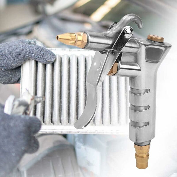 Powerful Aluminum Alloy Blow Dust Gun Air Blower With 1 Nozzle Blowing Duster Cleaning Pump Compressor Tool Other Air Tools