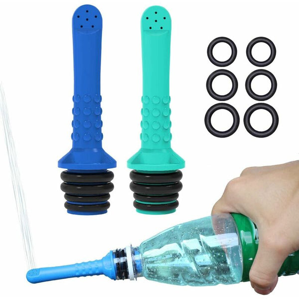 2 Pack For Bathroom Or Travel Cosmic Shower Hose Fits All Bottles. Discreet Eco Friendly Bidets