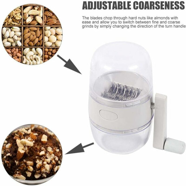 Manual Nut Grinder Chopper With Non Slip Base Multifunctional Dried Fruit Crusher Peanut Sesame Nut & Shell Crackers