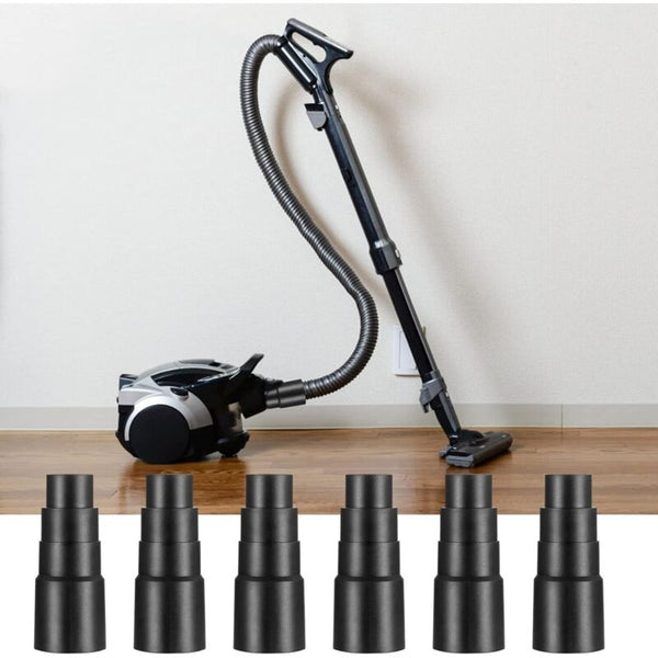 6 Pcs Vacuum Hose Adapters End Connector For Universal Shop Vacuums Vacuum Cleaner Parts