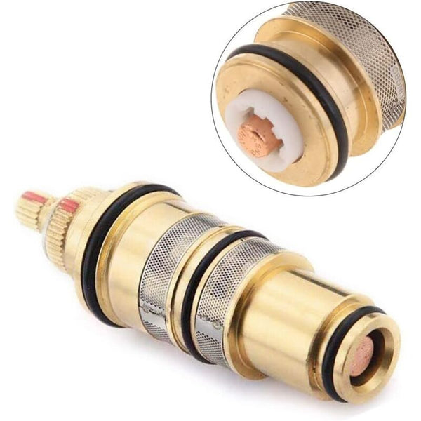 Brass Replacement Thermostatic Cartridge Shower Mixer Valve Bar Repair Kit Temperature Control For Bath Taps