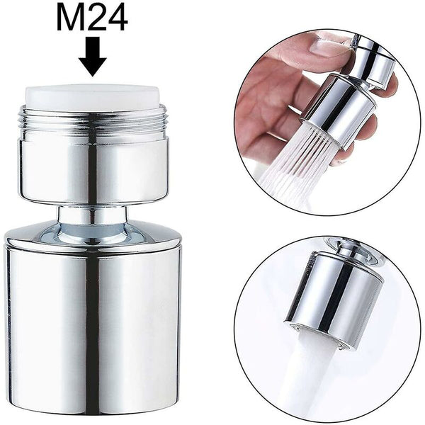 24Mm Dual Function Kitchen Faucet Aerator Acs Certification Chrome Male Thread (M24) Kitchen Sinks