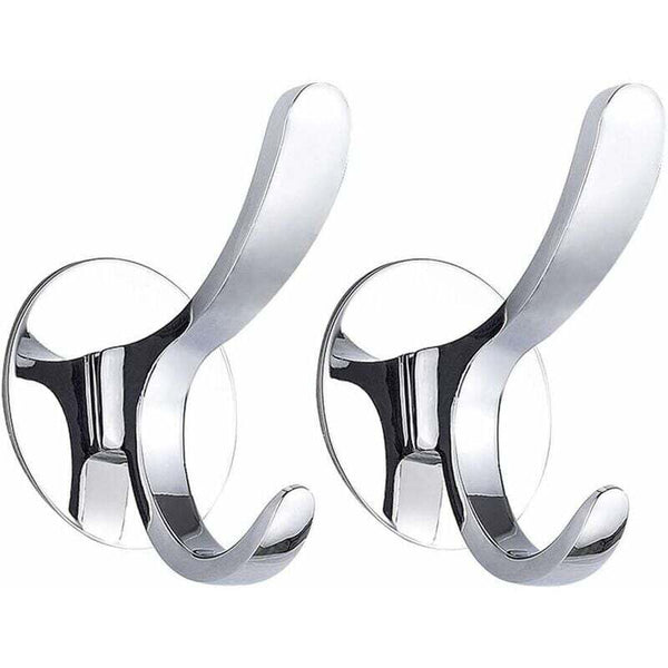 Coat Hook Wall Mounted Towel Polished Stainless Steel Robe Kitchen Tea Hanger Without Damaging The Hooks & Hangers