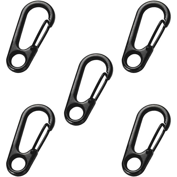 Mini Carabiner Clip 5 Pieces Spring Hook Keychain Clasps Clips For Keyrings