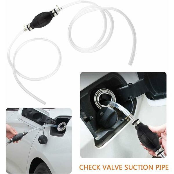 Liquid Water Transfer Pump Portable Car Fuel Siphon Hand For Waterworks Diesel Gasoline Fuel Pumps