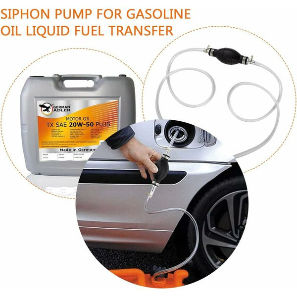 Liquid Water Transfer Pump Portable Car Fuel Siphon Hand For Waterworks Diesel Gasoline Fuel Pumps