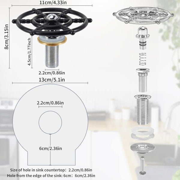 Glass Rinser Stainless Steel For Kitchen Sink Bar Cup Glass Washers