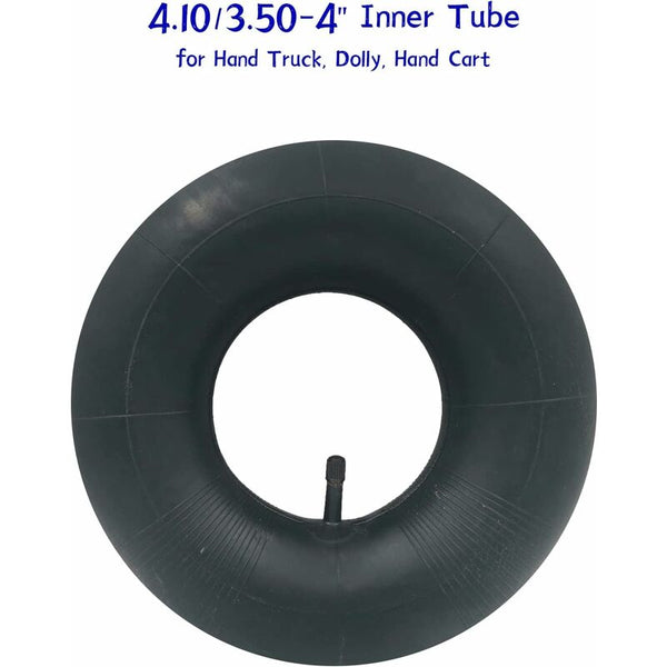 2 Pcs 4.10/3.50 Inner Tube Tire Tr 13 Straight Valve For Hand Truck Trolley Cart Garden Lawn Mower Lawn Mower Parts