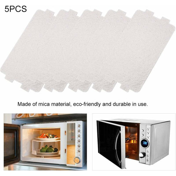 5 Pcs Microwave Plate Sheet Replacement Oven Mica Waveguide Cover Repair Accessory Microwave Cooking Gadgets