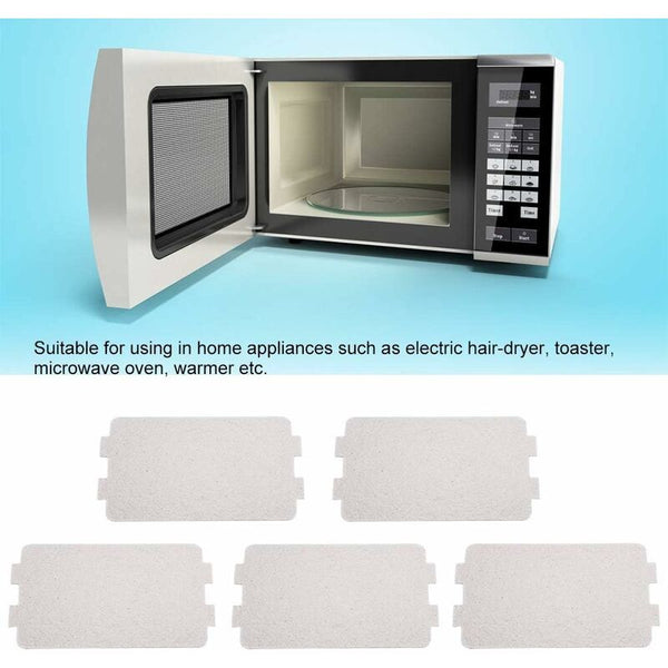 5 Pcs Microwave Plate Sheet Replacement Oven Mica Waveguide Cover Repair Accessory Microwave Cooking Gadgets