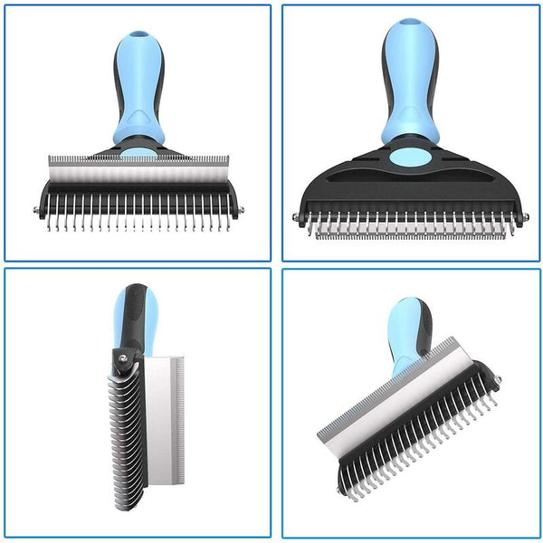 Pets Dog Cat Brush Long Hair And Comb Cleaning Remove Excess Dead Dog Grooming
